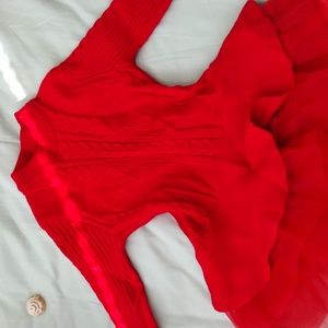 Girls tutu sweater